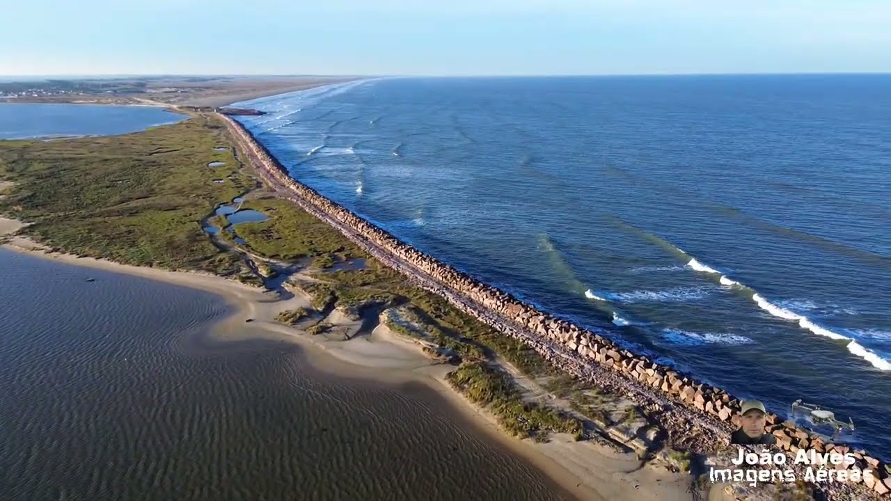 Onde a Lagoa dos Patos encontra o Oceano Atl&acirc;ntico-S&atilde;o Jos&eacute; do Norte RS