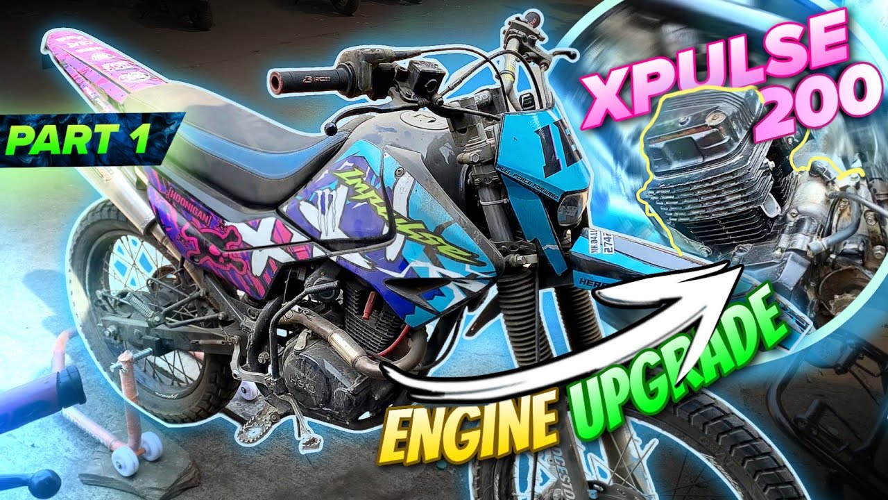 Upgrading my Impulse with an XPULSE 200 Engine💥