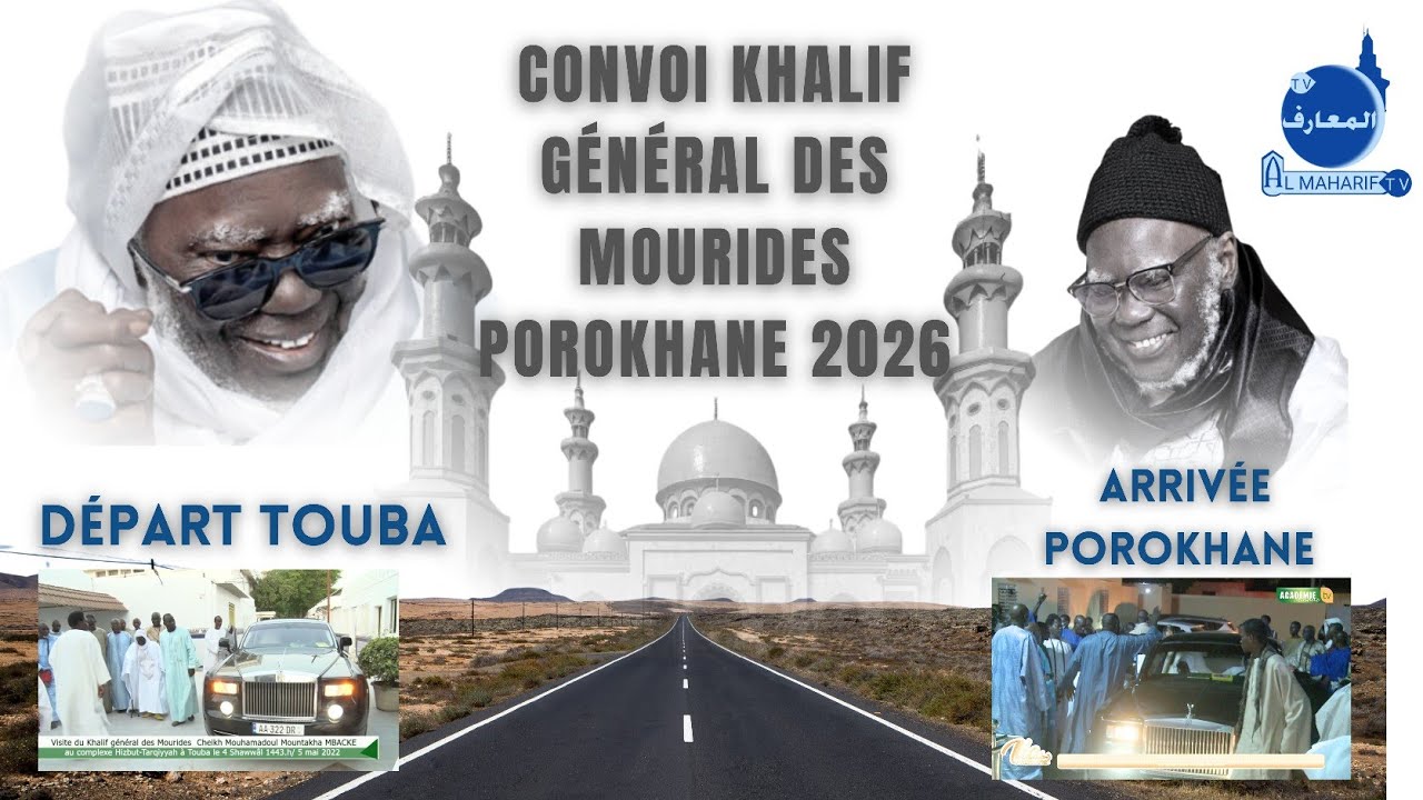 Exclusive: Touba, Kaolack, Porokhane, revivez l'intégralité du convoie du khalif général des Mouride