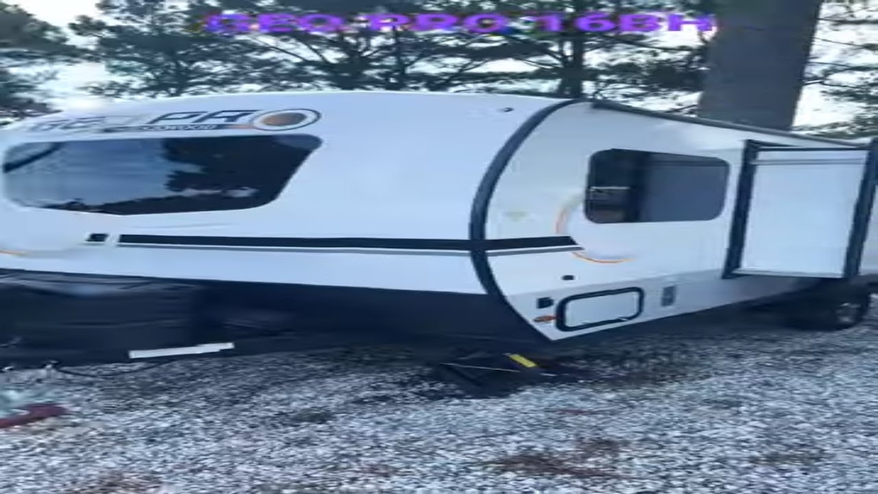 NEW 2022 ROCKWOOD GEO PRO 16BH TRAVEL TRAILER BUNK BEDS OFF ROAD SOLAR Dodd RV Short