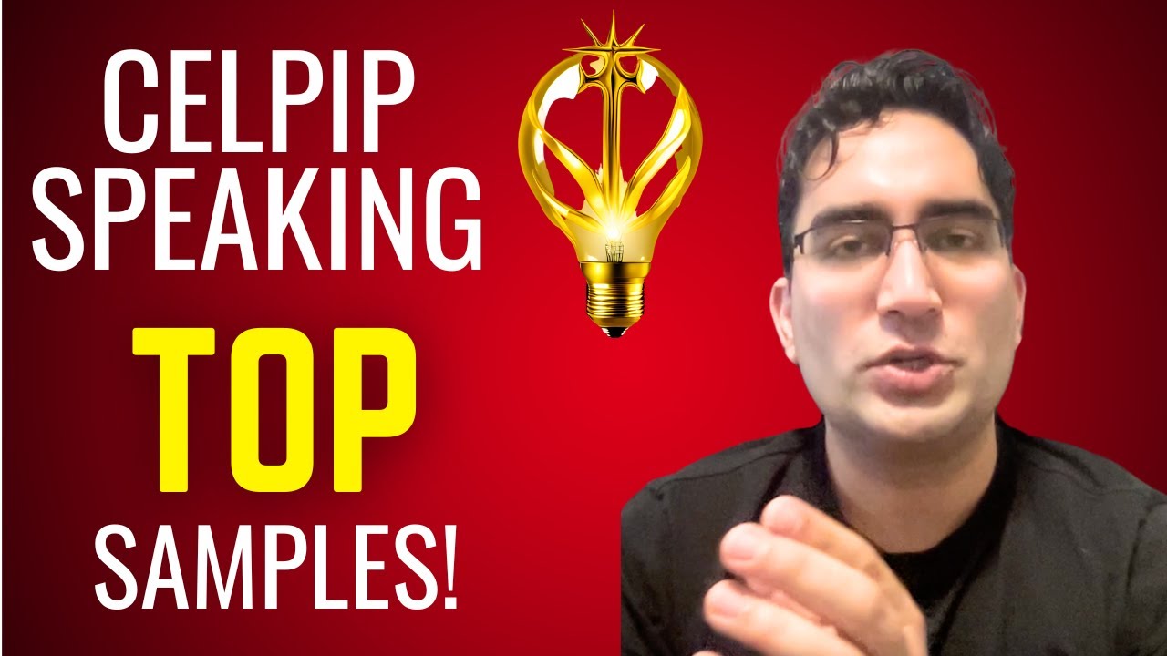 This is How You Should SPEAK in the CELPIP Exam!