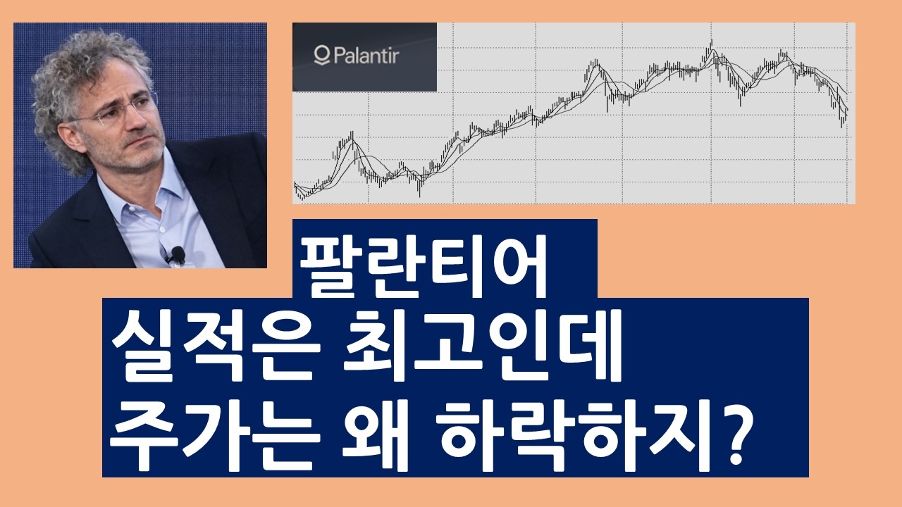 팔란티어, 실적은 최고인데 왜 하락하지?