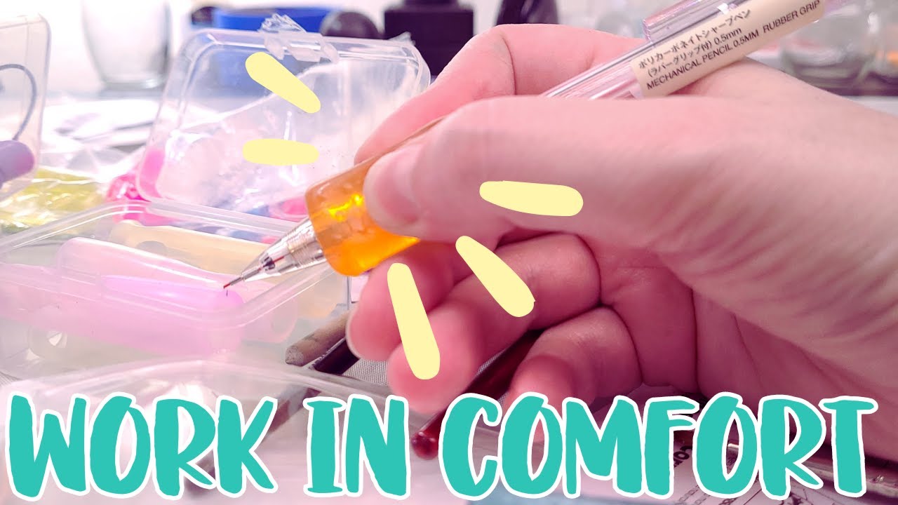 Don't Wreck Your Hands! Comfortable Grips & Accessibility Aids for Pencils & Brushes