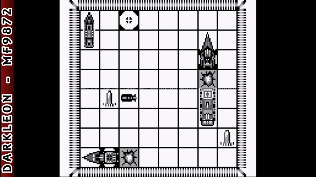 Game Boy - Battleship © 1992 Mindscape - Gameplay