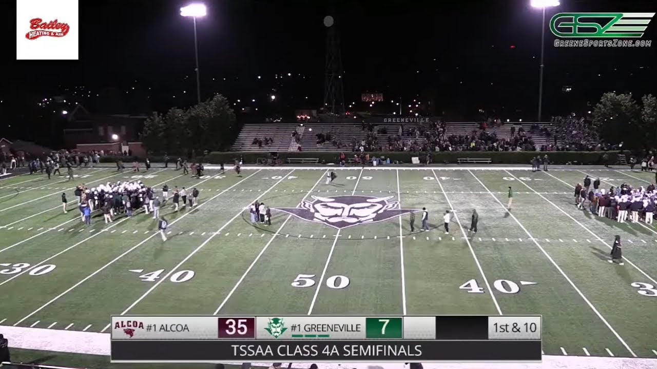 Greeneville vs. Alcoa | TSSAA Class 4A Semifinals