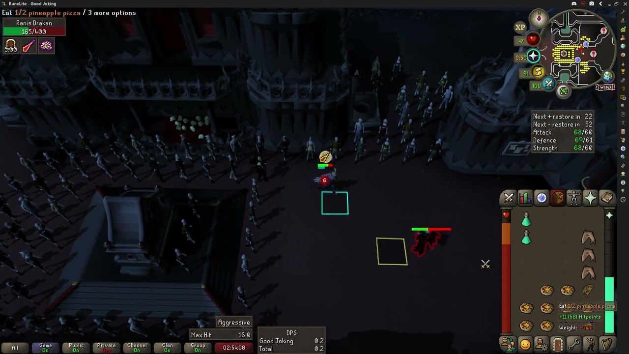 OSRS A Taste of Hope Boss Fight Low Level Ironman