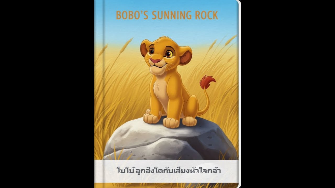 โบโบ้ ลูกสิงโตผู้พิชิตความกลัวในถ้ำมหัศจรรย์