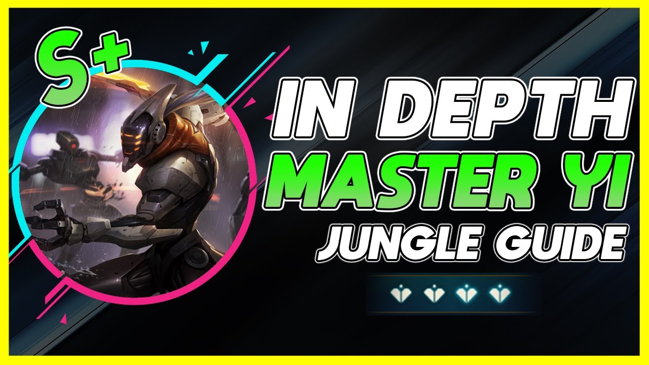 IN DEPTH MASTER YI JUNGLE GUIDE | How to play Master Yi JG