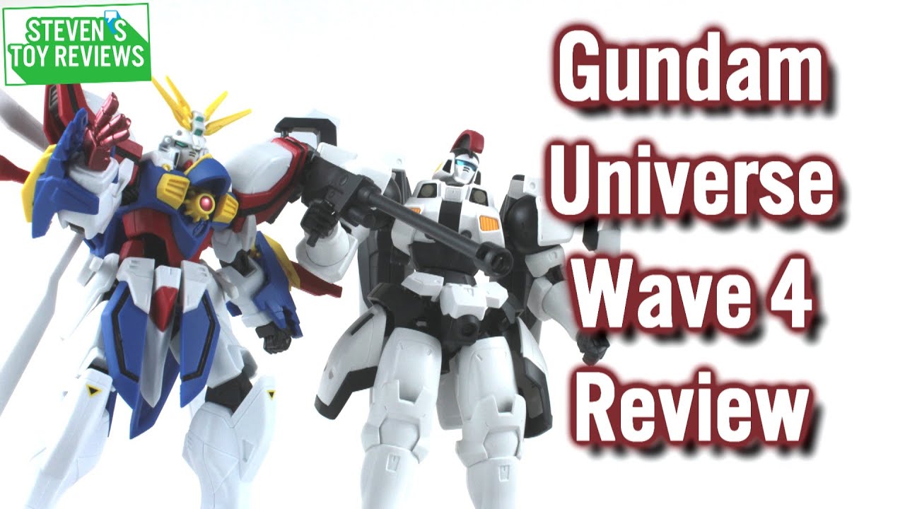 Gundam Universe Wave 4 Review - Burning Gundam and Tallgeese