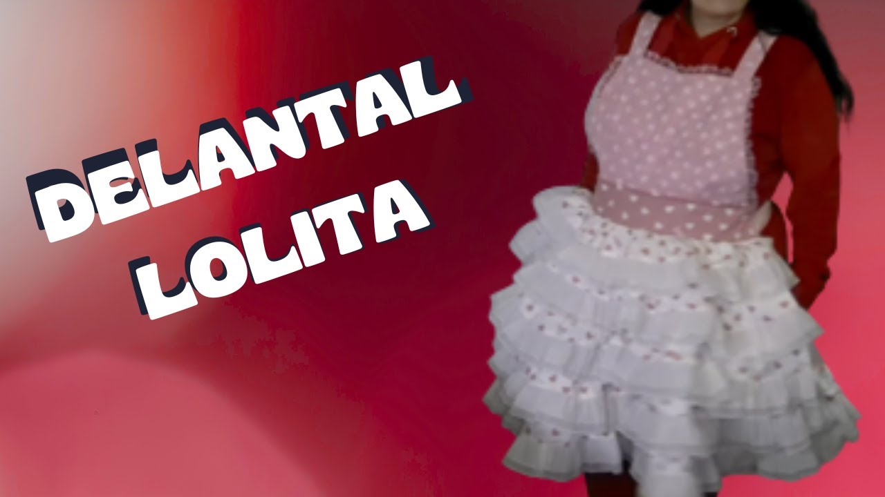 Delantal Lolita con Volantes | Costura DIY Paso a Paso