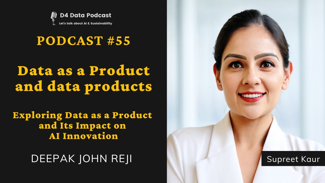 Podcast #55 - Data as a Product and Data Products
