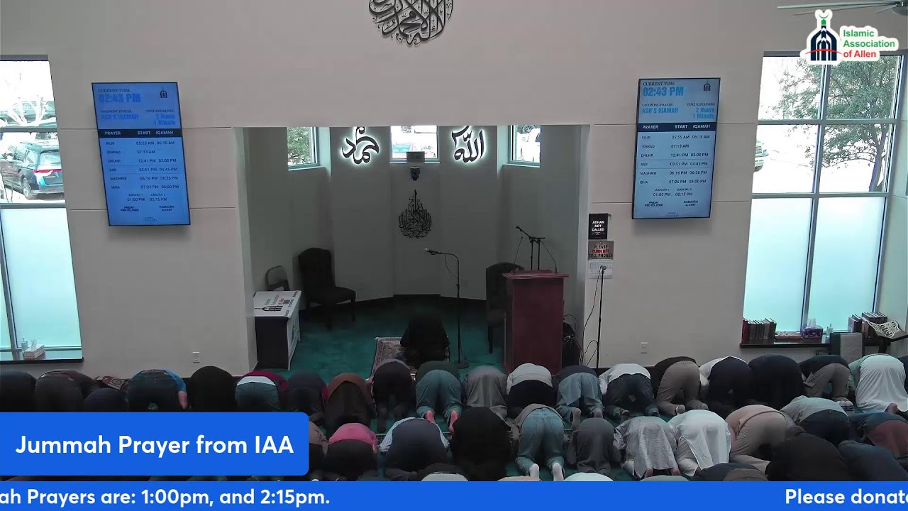 Jummah Prayer from IAA