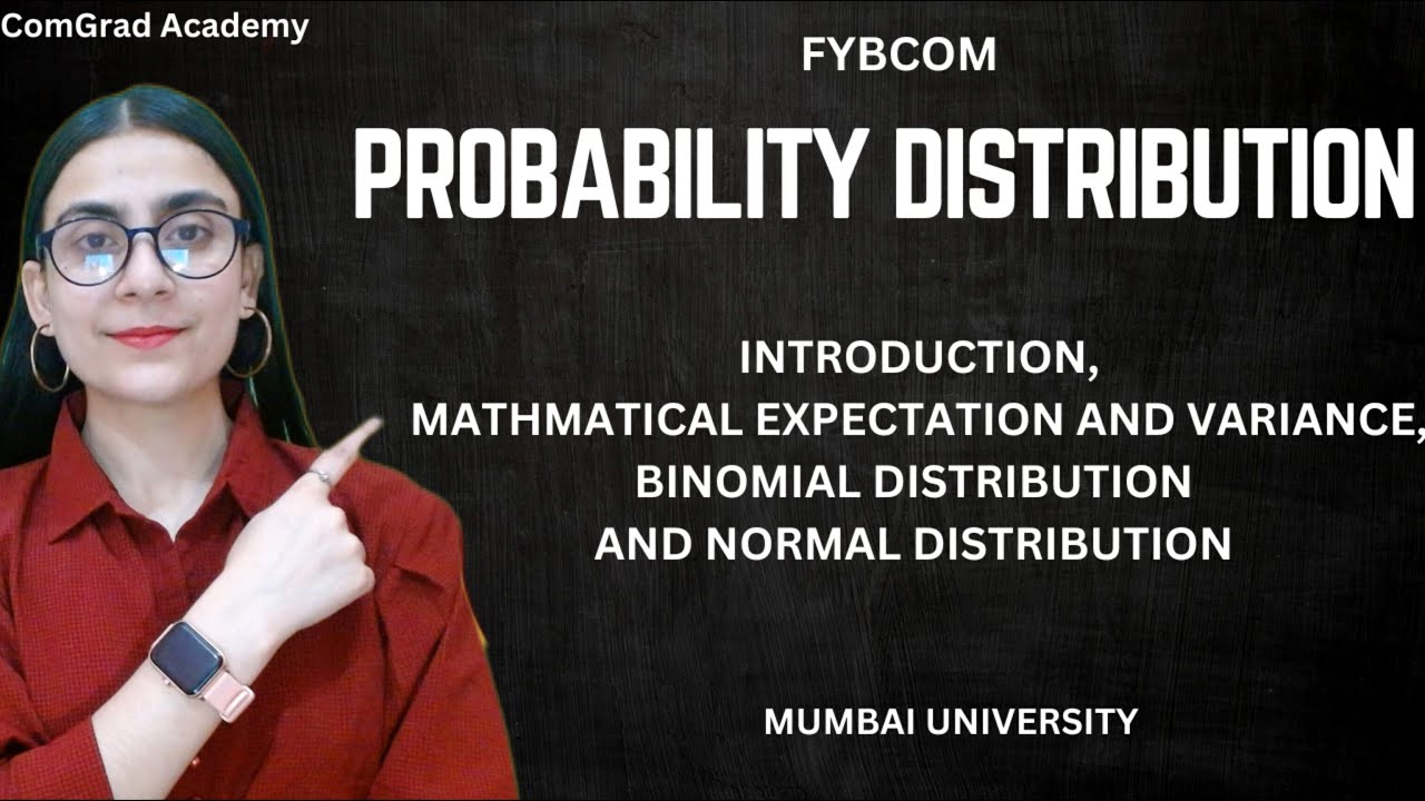 Probability Distribution| FYBCOM Math and statistics| Mumbai university| #bcom #mumbaiuniversity