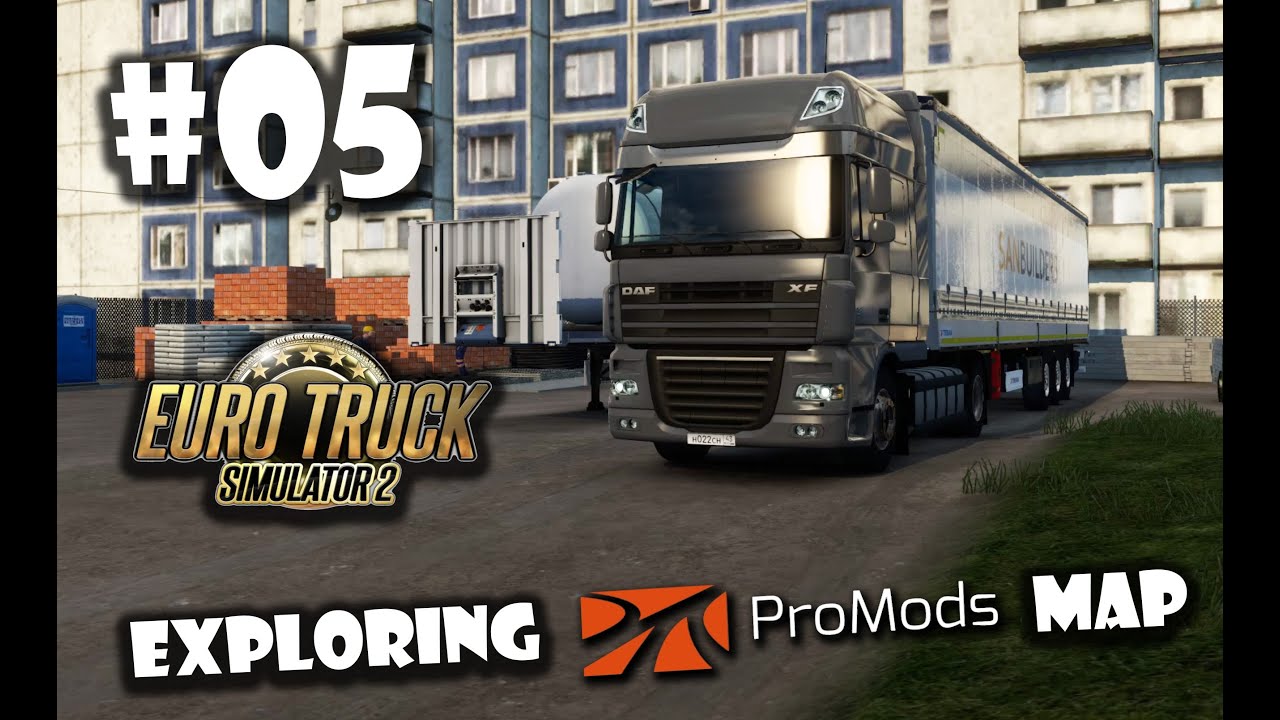 ETS2 | PRO MODS v2.68 | E05 Murmansk - Longyearbyen | Exploring PRO MODS Map