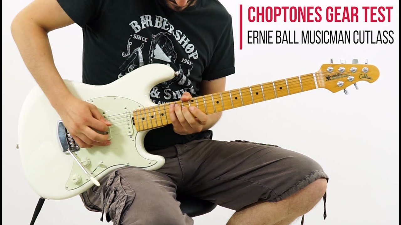Ernie Ball Music Man Cutlass Guitar SSS - Demo & Playthrough