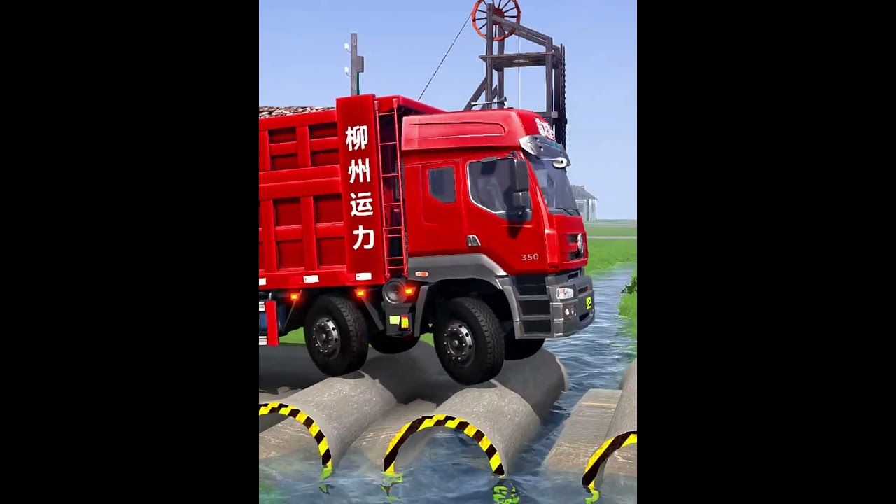 Spintires：MudRunner Truck mod Gameplay Ep433 #spintires #mudrunner   #simulation #drivingskills