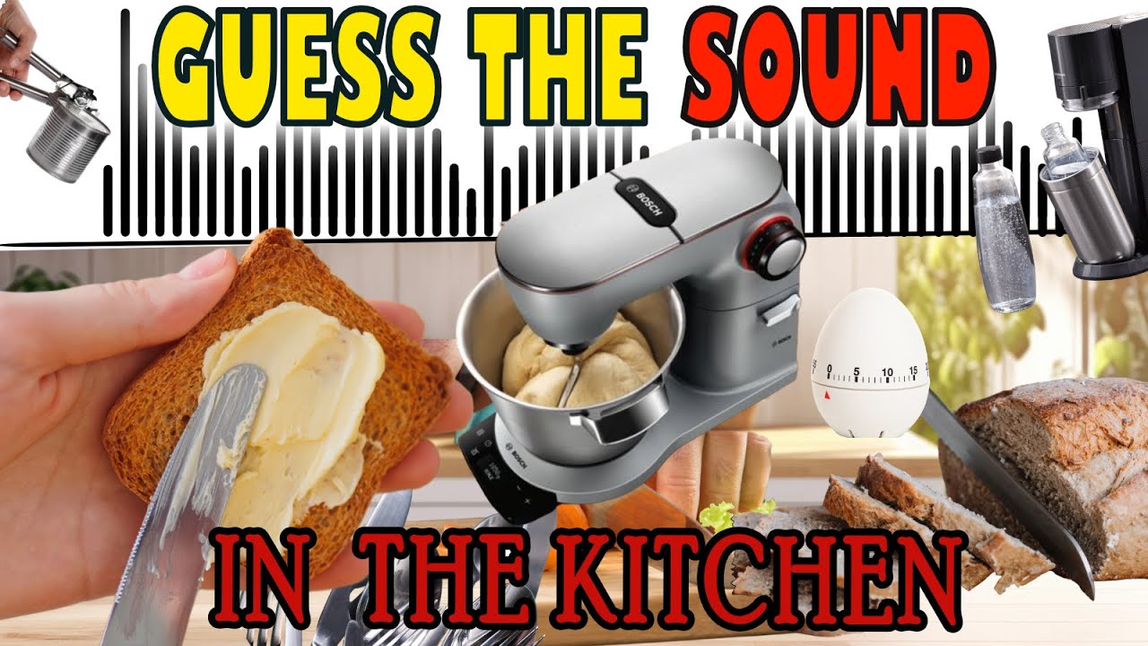 Name That Household Sound - Guess The Kitchen Appliance Sound