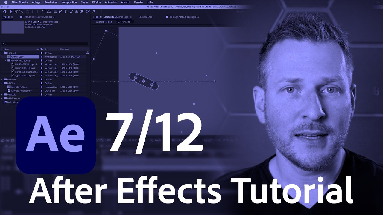 Keyframes bearbeiten in After Effects - Beginner Tutorial / deutsch |&nbsp;Adobe DE