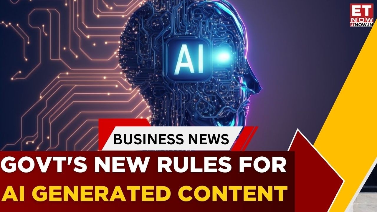 Indian Government Issued A Gazette Notification On Ai-generated Content Rules | Business News