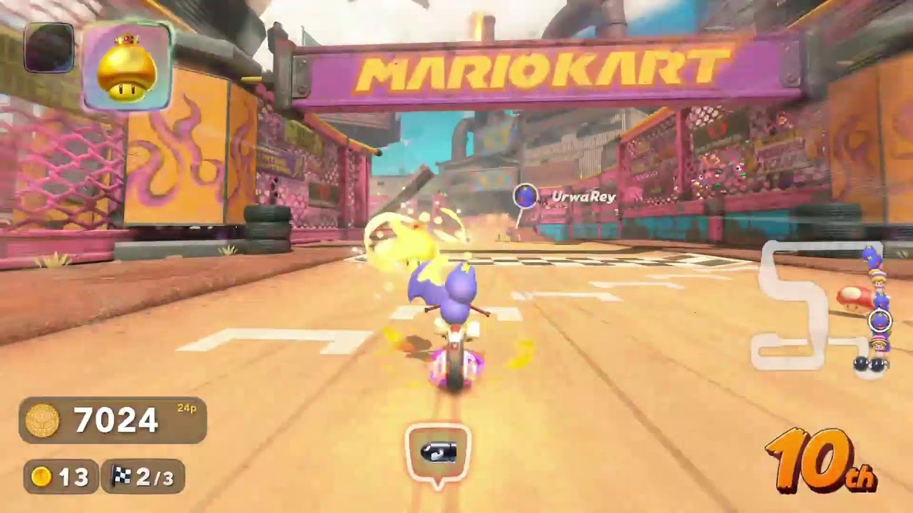 【マリオカートワールド】sqもりもり
