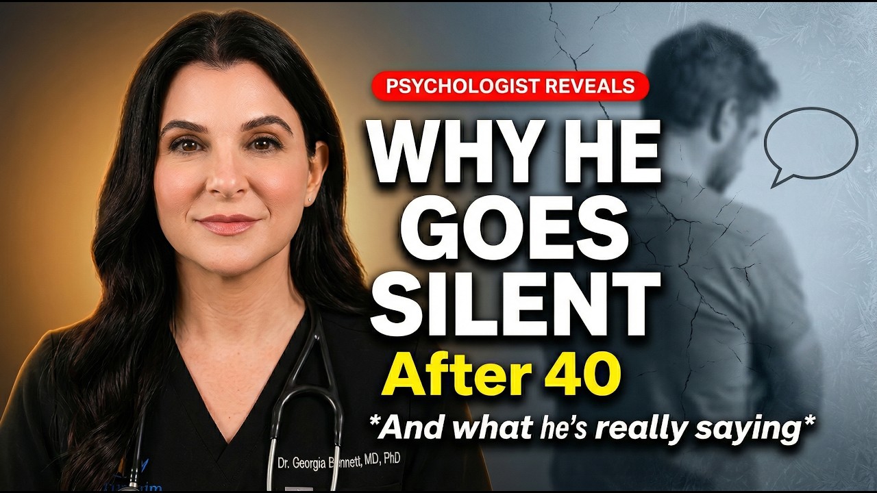 Why Men Go Silent After 40 — And What He's Really Trying to Tell You