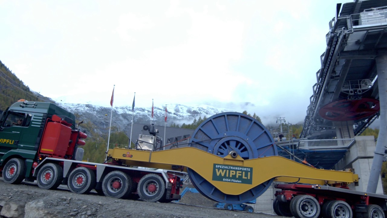 Neubau Spielbodenbahn in Saas-Fee