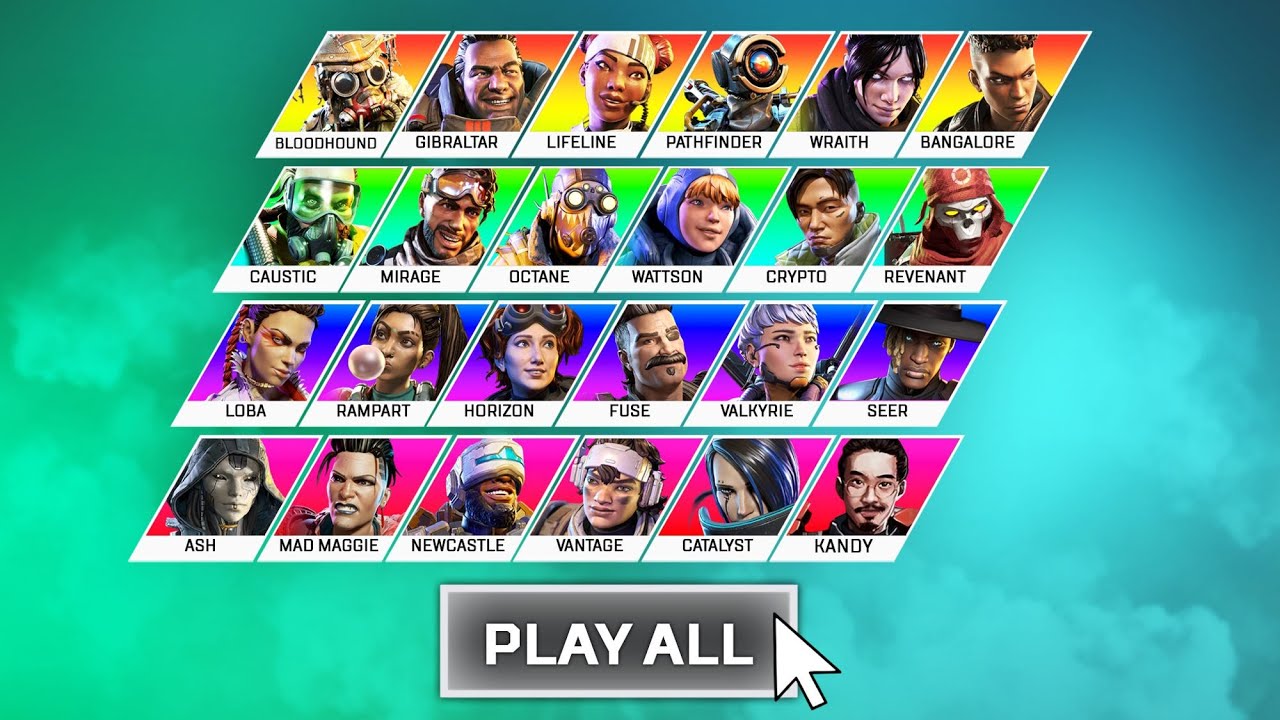 I Won with Every Legend in Apex