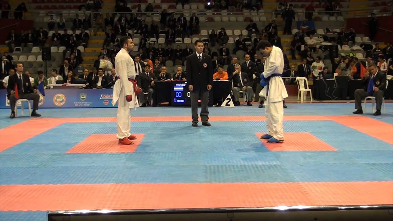 Kumite Open Masculino : Alejandro Mellado - Jorge Merino