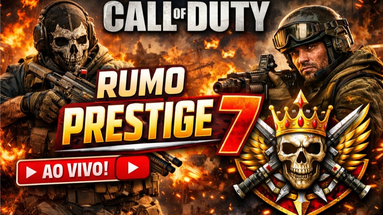💥GRIND até PRESTIGE 7 💀 Quem vem para a guerra? | COD LIVE @MonsterEnergy @CallofDuty