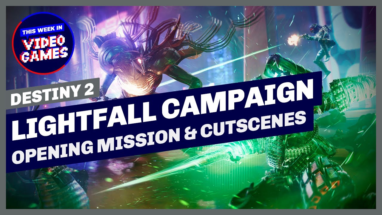 Lightfall First Campaign Mission (and cutscenes) in Destiny 2