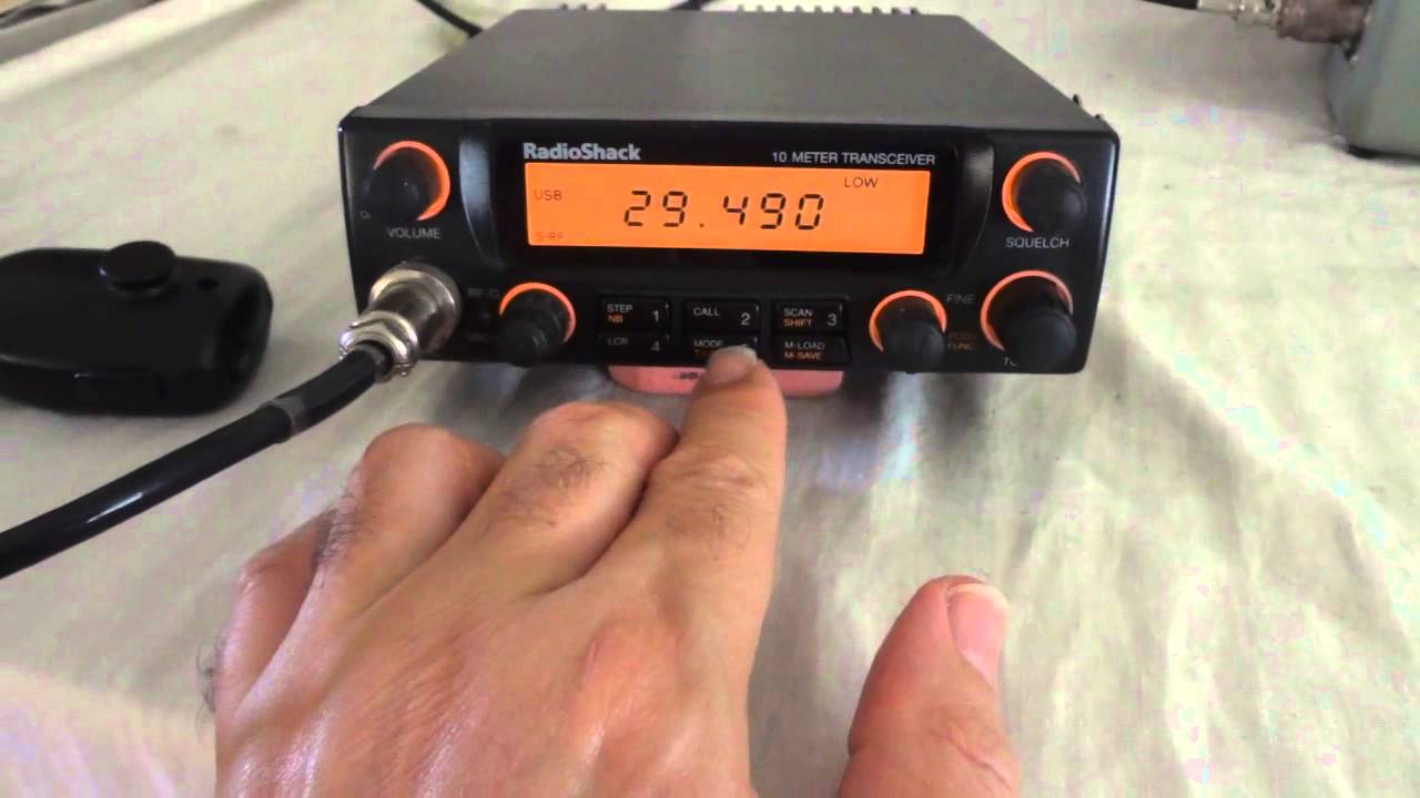 Radio Shack HTX 10 all mode transceiver 10 meter band