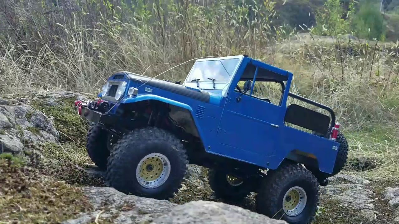 Cross Rc Hc4 ** Rc4wd Fj Cruiser Part One.