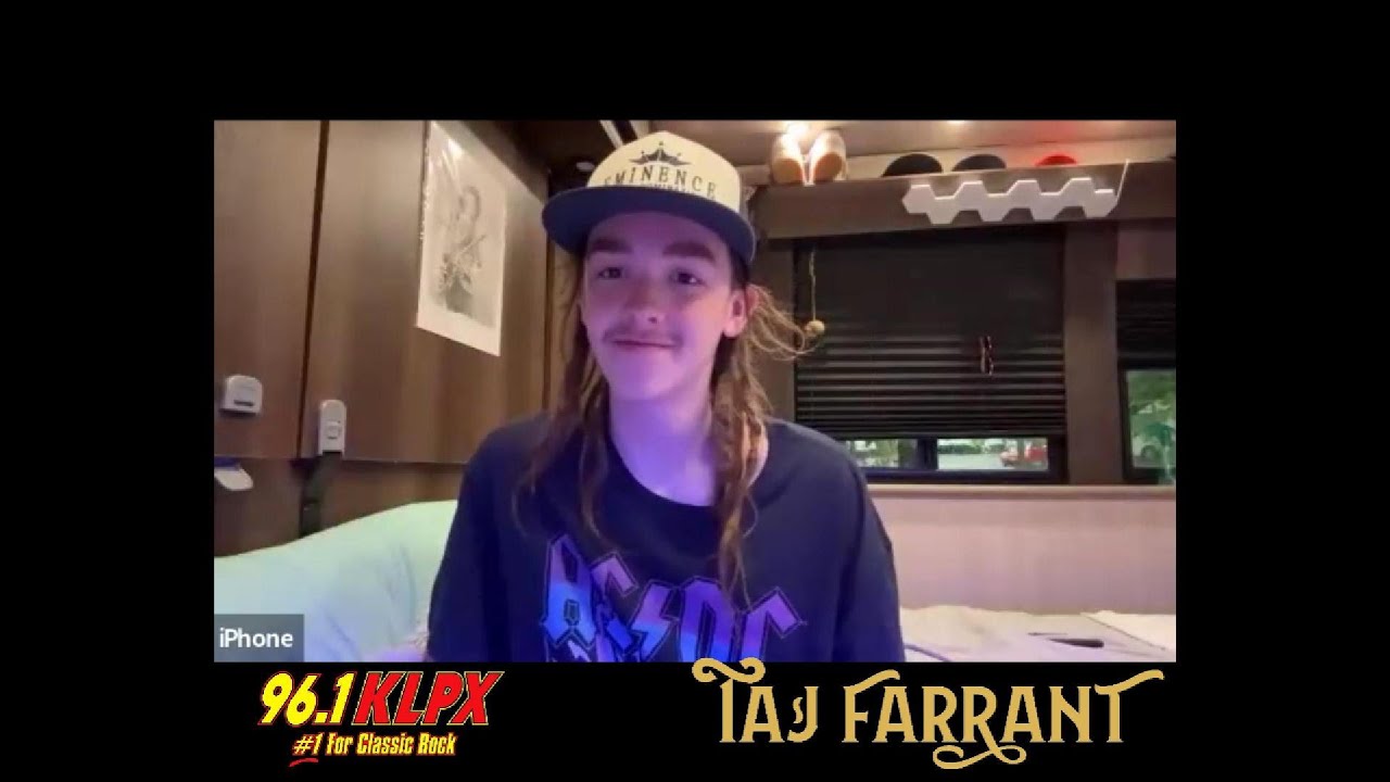 TAJ FARRANT INTERVIEW WITH LARRY MAC 96 1 KLPX
