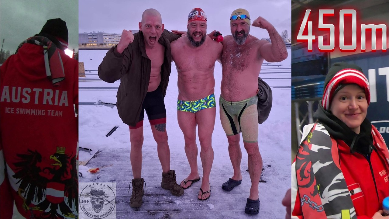 450 m FREESTYLE - FINLAND OULU - DAY 3 - ICE SWIM WORLD CUP 2026 - WATER ZERO DOWN BELOW - LEGENDS