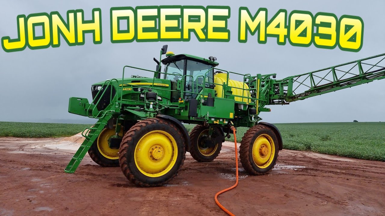 aplicação de fungicida com o JONH DEERE M4030 (EXACT APPLY)