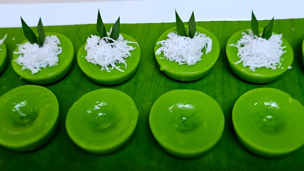 Tips Kuih Lompang Lembut Bergedik, cantik & berbau wangi pandan