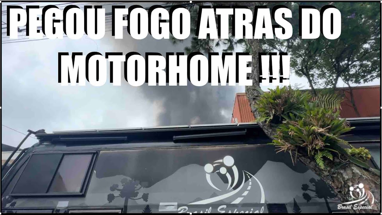 PEGOU FOGO ATRAS DO MOTORHOME !!! - Brasil Especial MOOCA Incendio 14 12 2025