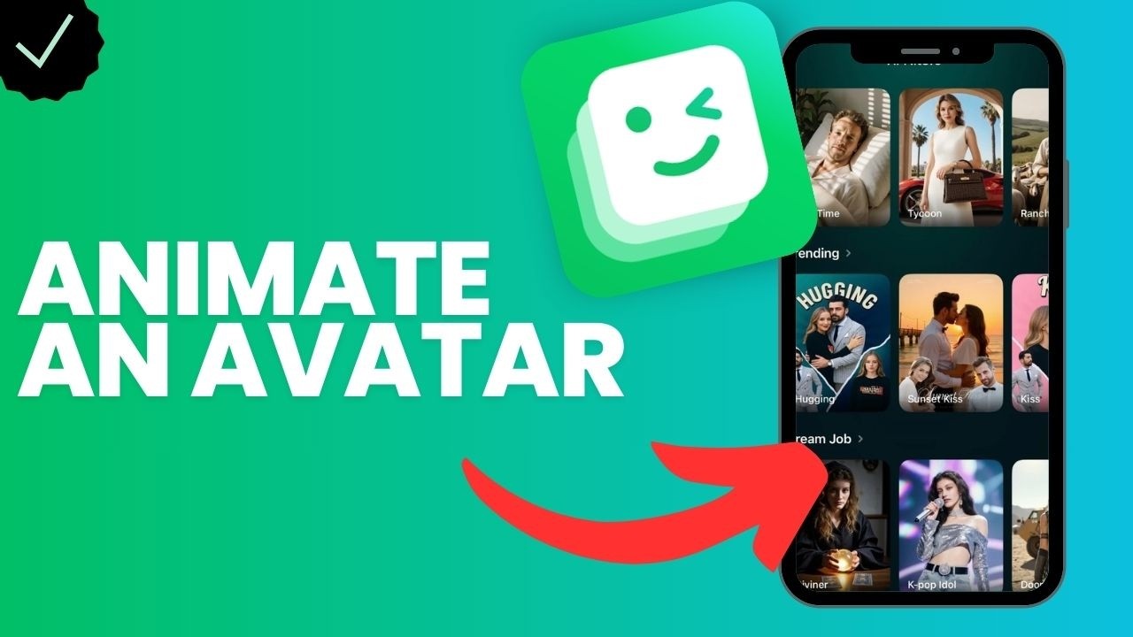 Как анимировать аватар в Dreamface?
