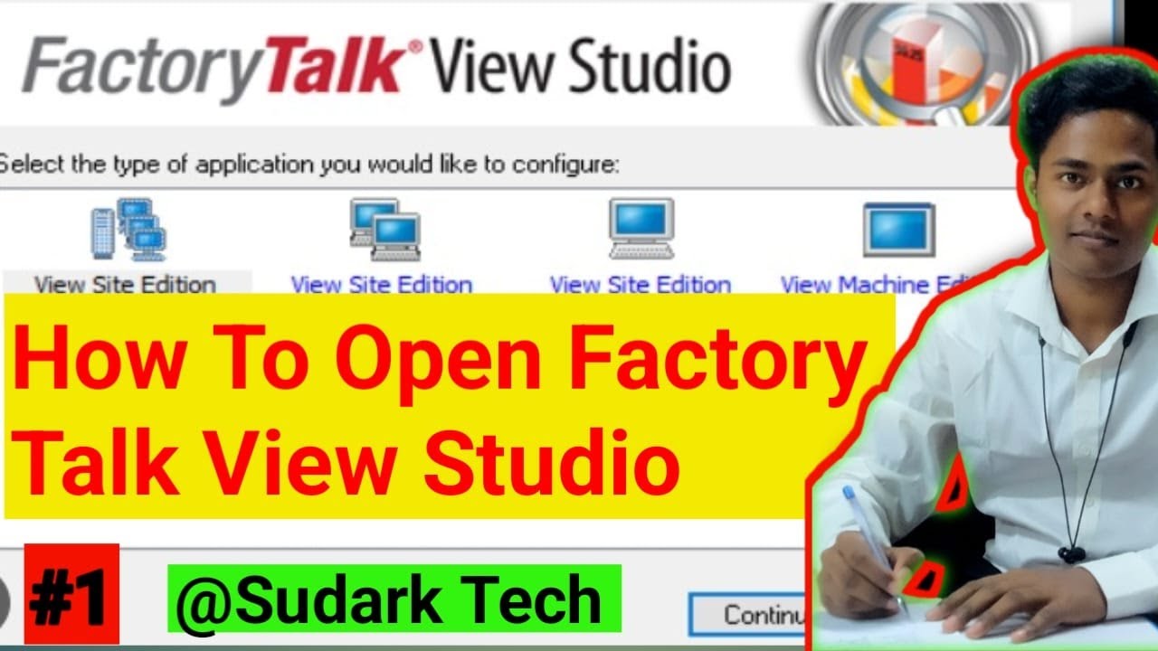 Factory Talk View Studio Tutorial | HMI and SCADA | Automation | Sudark Tech