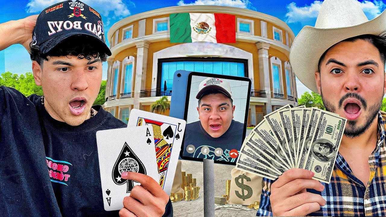 WE WON $50,000 GAMBLING IN MEXICO! 🇲🇽 (GAVE MONEY AWAY)