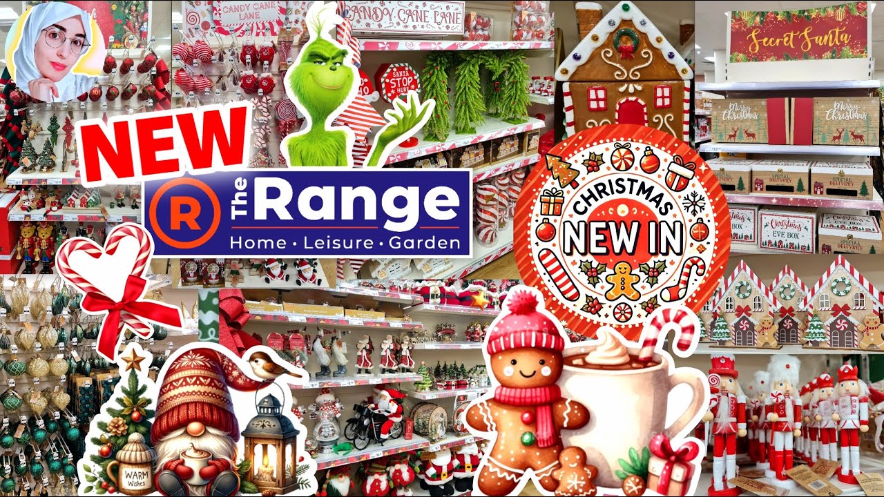 🤯 MIND BLOWING CHRISTMAS DECORATIONS IN THE RANGE‼️🤩 UK Decor Shop With Me 2024 😍