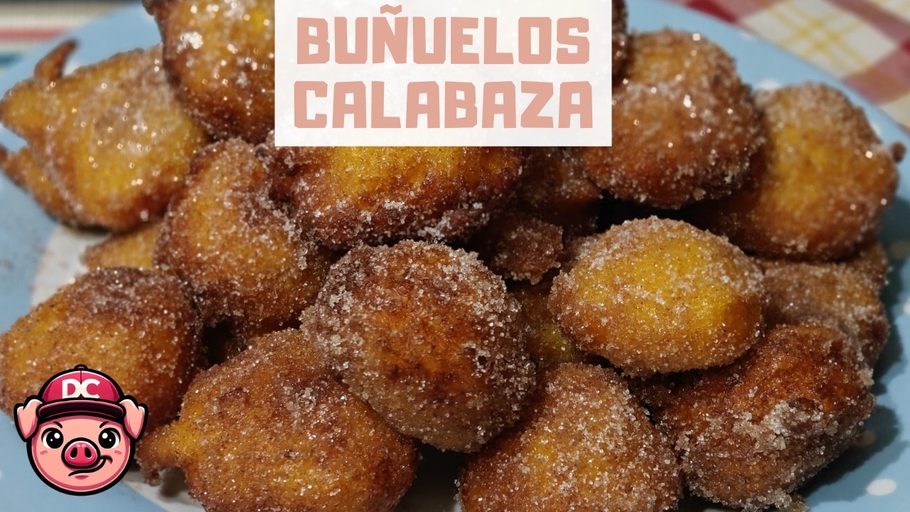 Buñuelos de Calabaza 🎃 ¡Receta de la Abuela!