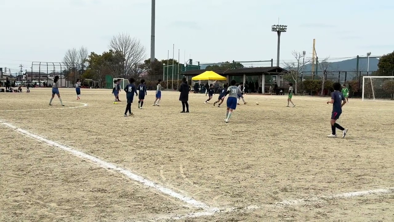 U12 3試合目前半20260208