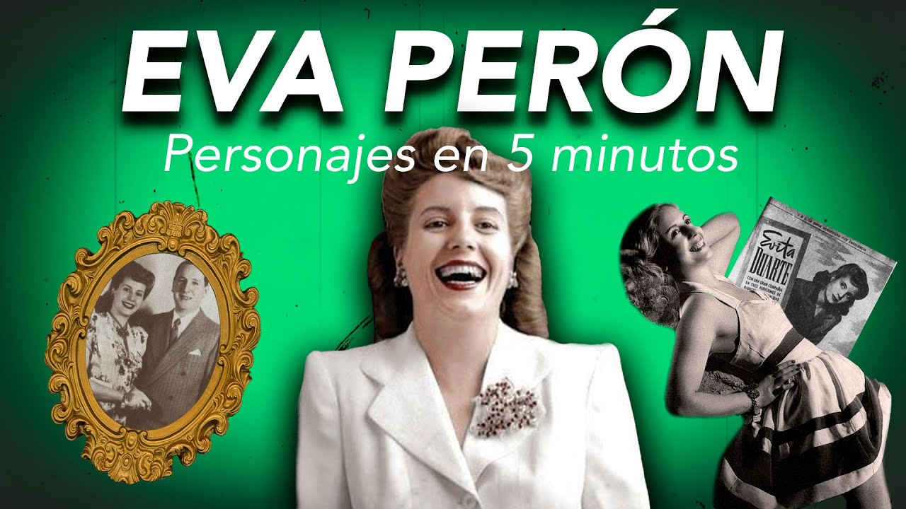 PERSONAJES EN 5 MINUTOS || Eva Perón.
