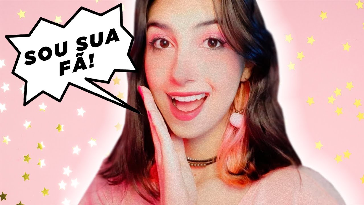 ASMR EU SOU SUA MAIOR FÃ! - Te fazendo perguntas pessoais | Roleplay Português