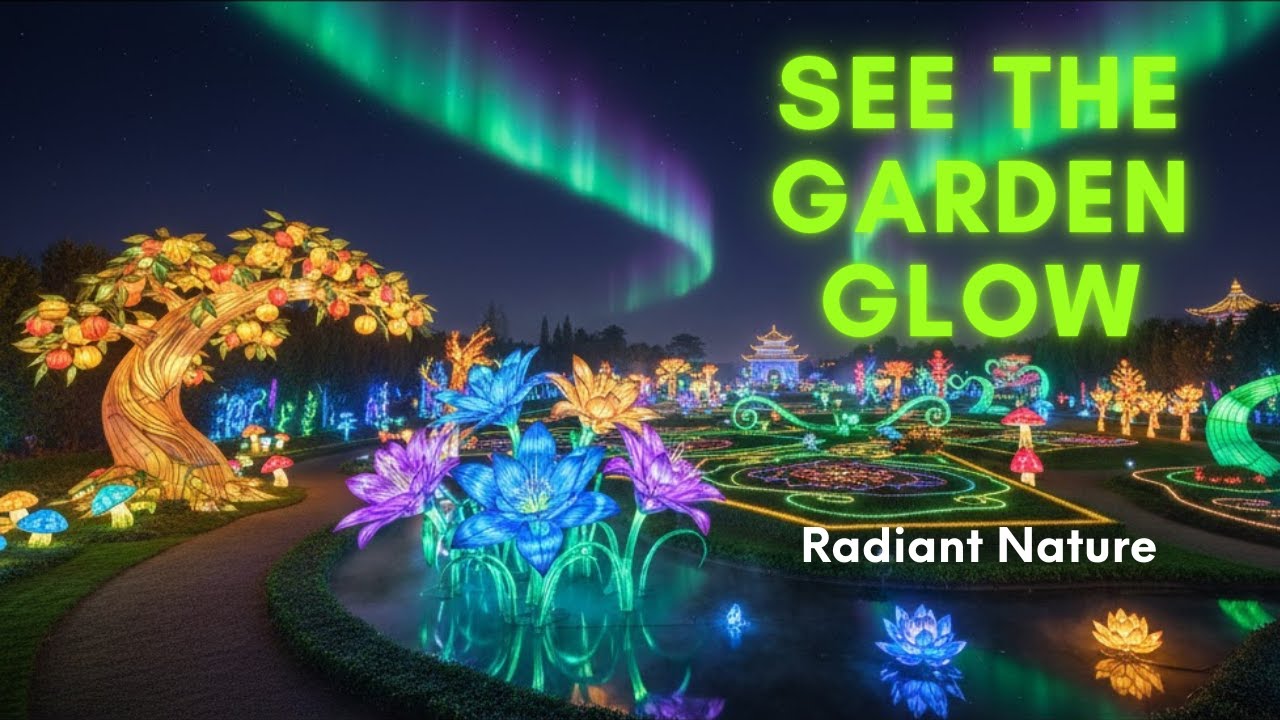Radiant Nature: See the Garden Glow Full Tour 2025