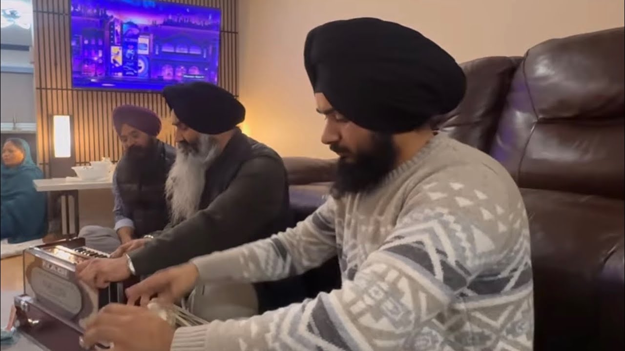 Montreal vakh vakh sangata de ghar kirtan haajri | Shukrana Guru sahib | Bhai Gurdev Singh Khanowal 