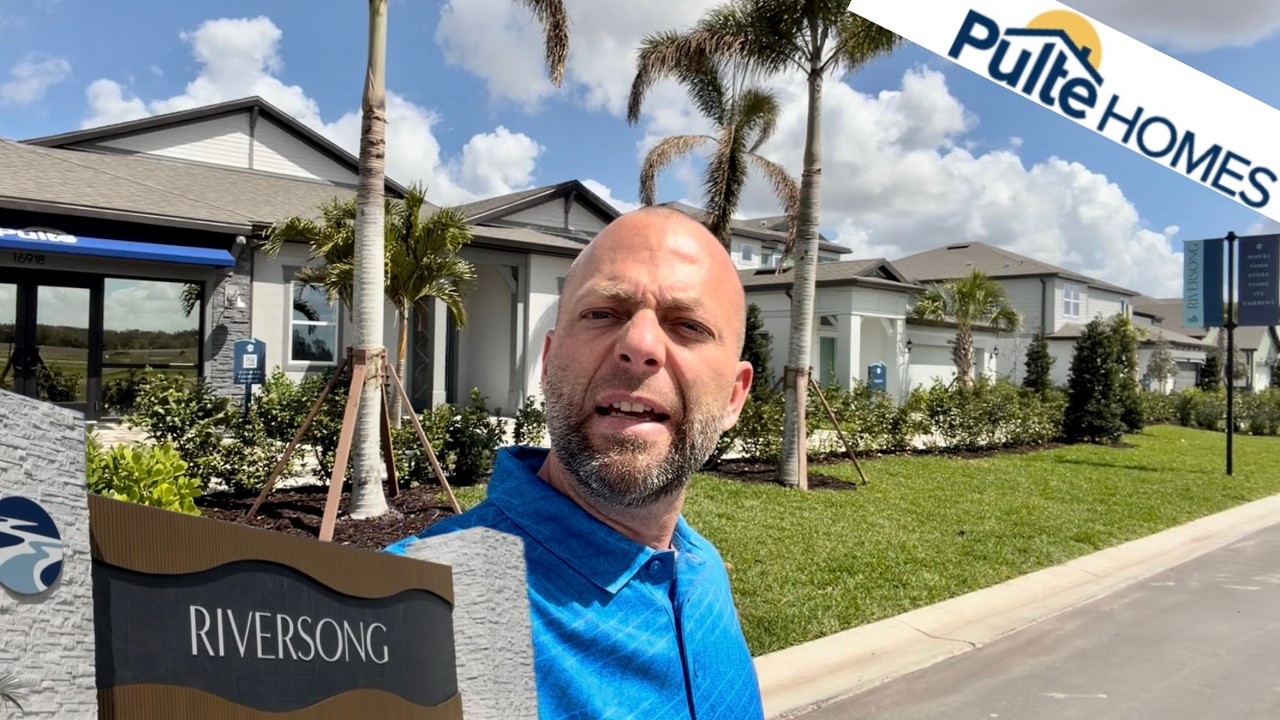 Riversong by Pulte Home (Parrish Fl Neighborhood) Parrish New Home Tour (Parrish Florida Real Estate