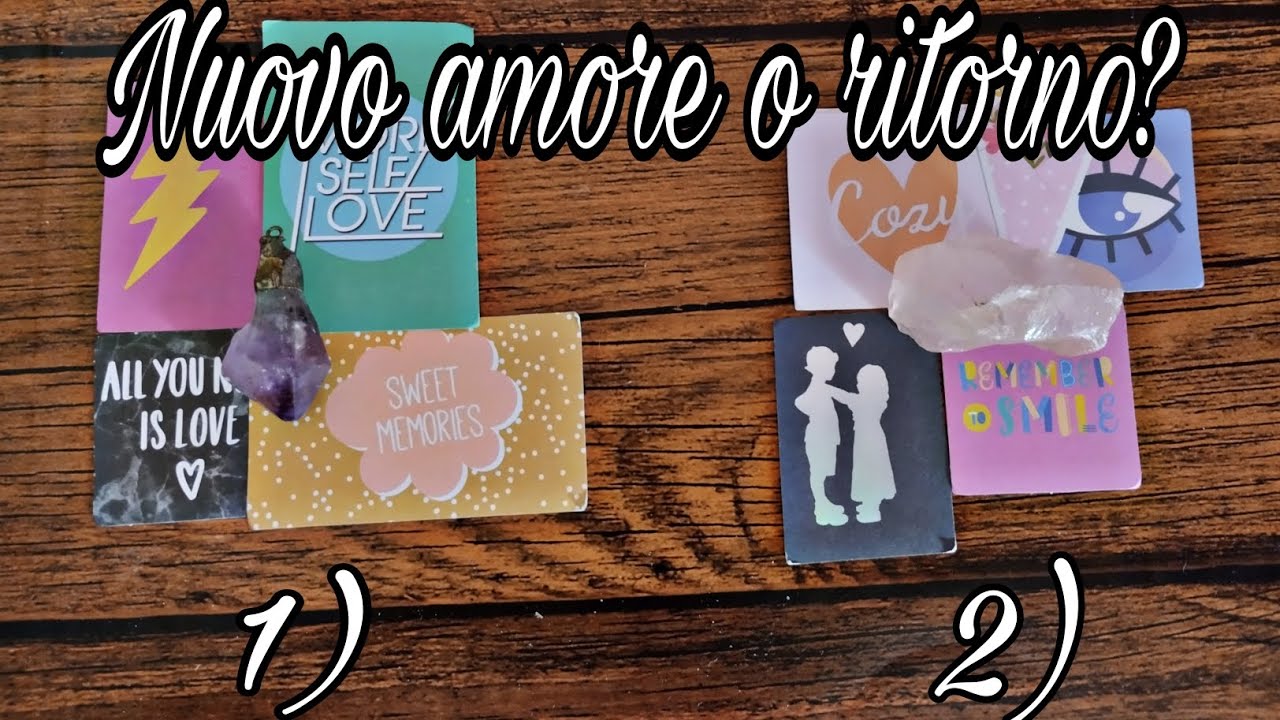 Nuovo amore o Ritorno?Scegli i Tarocchi 💞💚🕯️🔮