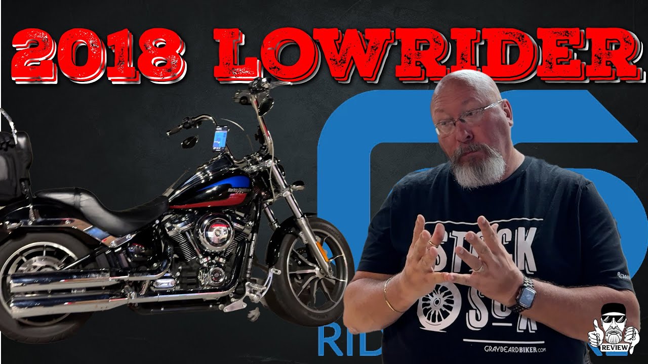 2018 Harley Davidson Low Rider Motorcycle Review with Gray Beard Biker